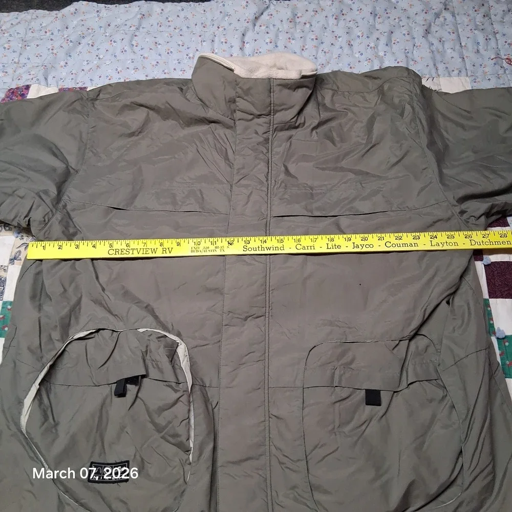 VTG Nike Streetwear 3D‎ Cell Pocket Fleece Lined Jacket Size 2XL